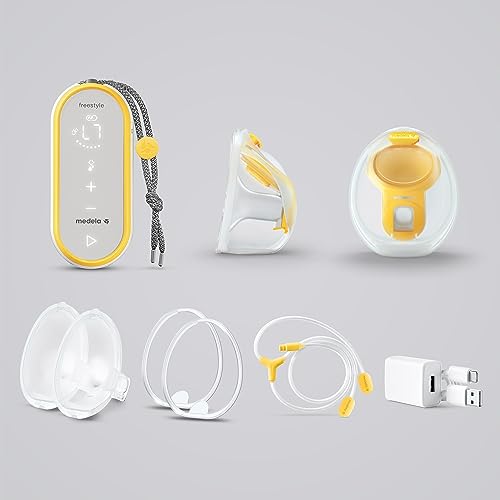 Medela Freestyle Hands-Free Breast Pump | Wearable, Portable and Discreet Double Electric Breast Pump with App Connectivity