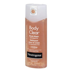 Neutrogena Body Clear Acne Body Wash - Maximum Strength Salicylic Acid, Vitamin C - Oil Free - Pink Grapefruit Scent - 250ml