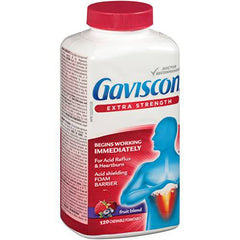 Gaviscon Extra Strength Chewable Foamtabs Fruit Blend