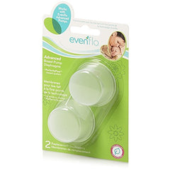 Evenflo Feeding Replacement Silicone Diaphragms for Advanced Breast Pumps (Pack of 2)