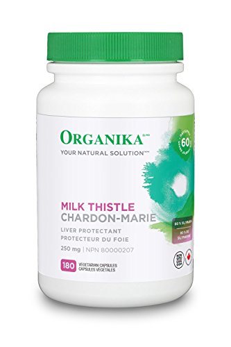 Organika Milk Thistle 180 Vcaps