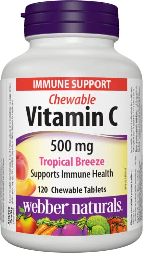 Vitamin C, 500mg Chewable Tropical Breeze