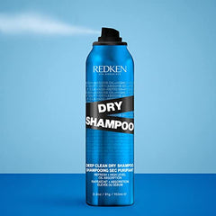 REDKEN Dry Shampoo, Instantly Refreshes Hair and Absorbs Oil Between Washes, For All Hair Types, Deep Clean, 91 g