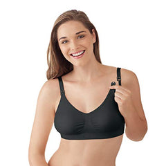 Medela Comfort Nursing Bra for Maternity/Breastfeeding, Black, Small