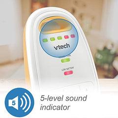 VTech Safe and Sound Audio Baby Monitor with 2 Parent Units, White, One Size