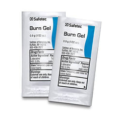 Safetec Burn Gel 0.9 Gram 144 Count Box