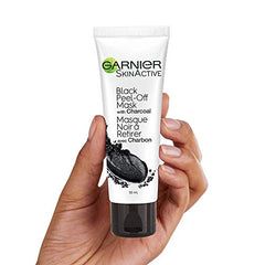 Garnier Pure Active Charcoal Anti-Blackhead Peel-off Mask Cleanser for Combination To Oily Skin, 50 mL