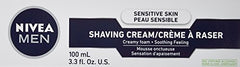 NIVEA Men Sensitive Skin Shaving Cream (100mL)