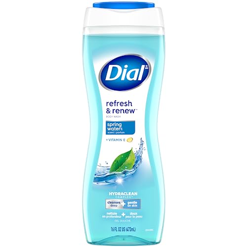 Dial Spring Water Hydrating Body Wash, 473 Milliliters (Pack of 1)