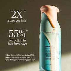 Pureology Moisturizing Shampoo, For Damaged & Colour-Treated Hair, Fortifies & Repairs Damage, Sulfate-Free, Vegan, 266ml