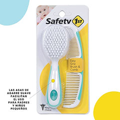 Safety 1st 490430300 Easy Grip Brush & Comb, Arctic Blue