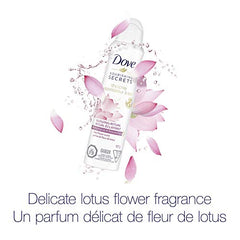 Dove Nourishing Secrets Antiperspirant Dry Spray Lotus Flower Scent antibacterial odour protection 107 g