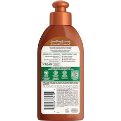 GARNIER Whole Blends Sustainably Sourced Coconut Oil and Cocoa Butter Leave in Conditioner Treatment to Smooth and Control Frizzy Hair, 5.1 Fl Oz