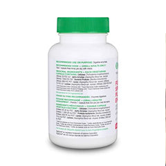 Organika Full Spectrum Plant Enzymes- Helps Break Down Carbs, Fat, Protein, Dairy- 60 vcaps