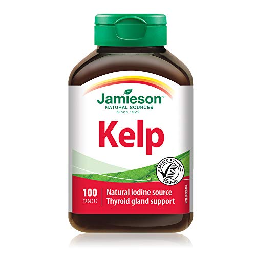 Kelp 650 mcg - Gluten-Free, 100 Count (Pack of 1)