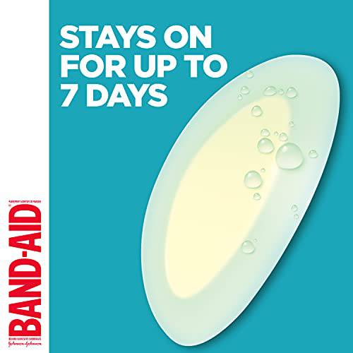 Band-Aid Hydrocolloid Bandages for Heels, Waterproof Adhesive, Hydro Seal, 6 Bandages, clear