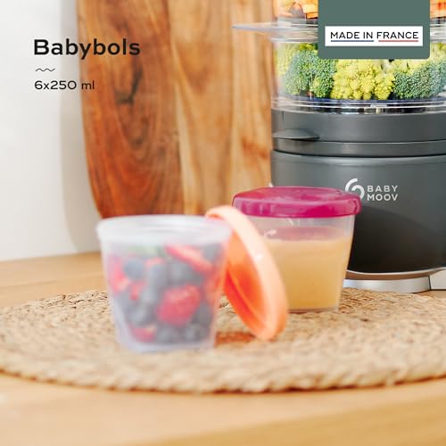Babymoov Leak Proof Storage Bowls | BPA Free Containers With Lids, Ideal to Store Baby Food or Snacks for Toddlers (PICK YOUR SET SIZE)