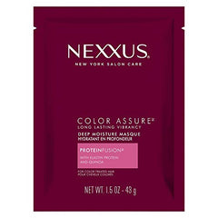 Nexxus Colour Assure Deep Moisture Hair Mask, for Colour Treated Hair, Deep Conditioning Hair Treatment, Protein Fusion Blend Made With Elastin and Quinoa 43g