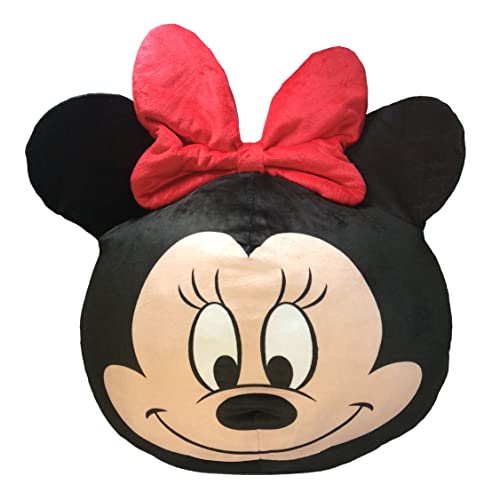 Disney's Minnie Mouse, Minnie Clouds 3D Ultra Stretch Pillow, 11" Round, Multi Color