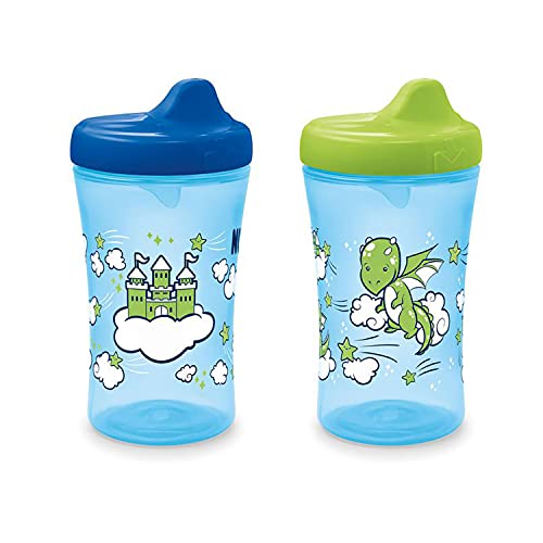 NUK Hide 'n Seek Hard Spout Cup, 2 Pack, Blue