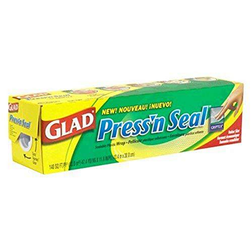 Glad Press'n Seal Plastic Food Wrap, 140 Square Foot Roll - Zecoya