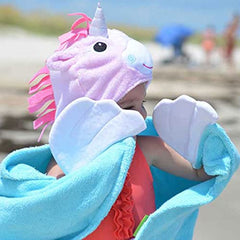 Zoocchini Toddler Towel, Allie the Alicorn