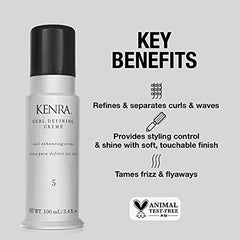 Kenra Curl Defining Crème 5 | Texture Enhancing Styler | Medium To Coarse Hair