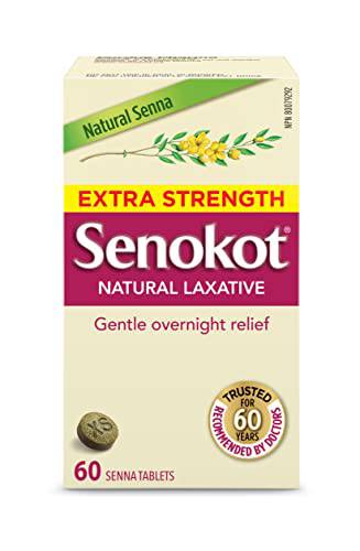 Senokot Natural Laxative, 60 Count