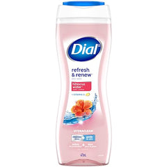Dial Hibiscus Hydrating Water Body Wash, 473 Milliliters (Pack of 1)