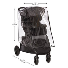 Evenflo Stroller Weather Shield, Rain Cover, Universal, Clear (630436)