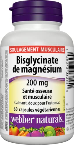 Webber Naturals®, Magnesium Bisglycinate, 200 mg
