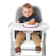 Oxo Tot Stick & Stay Plate, Pink, Suction Plate (61120800)