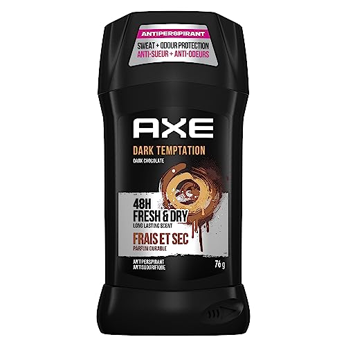 AXE Dark Temptation Antiperspirant Stick for Long Lasting Sweat Protection 48H Anti-Sweat 76 g