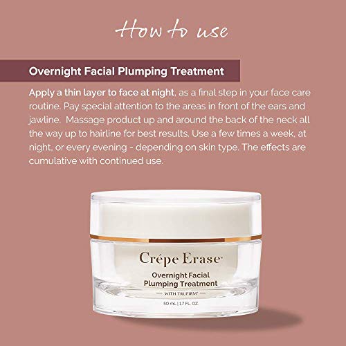 Crépe Erase Overnight Plumping Facial Treatment, 1.7 Fl Oz