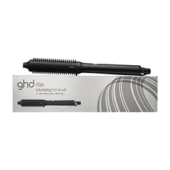 ghd Rise Hot Air Hair Brush ― Professional Volumizing Blow Dryer Curling Brush to Dry Hair for Maximum Lift with Safer-for-Hair Optimum Styling Temperature ― Black