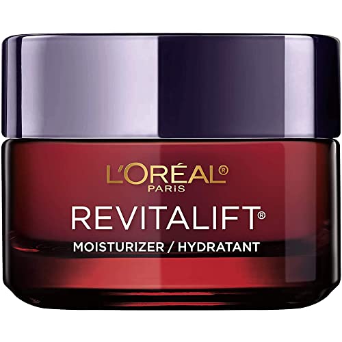 L'Oréal Paris Face Moisturizer, Pro-Retinol + Vitamin C + Hyaluronic Acid, Reduces look of Wrinkles & Firms Skin, Revitalift Triple Power LZR, Skincare, 50ml