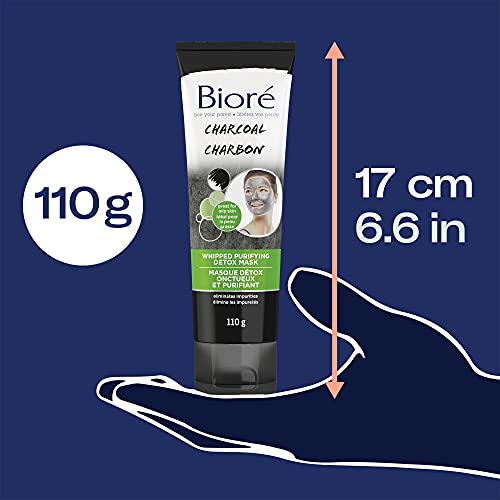 Bioré Charcoal Whipped Purifying Detox Mask for the Face (110 g)