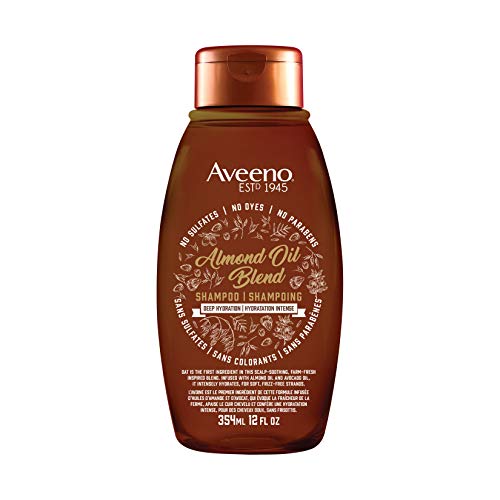 Aveeno Deep Hydration+ Almond Oil Shampoo, 358 milliliters - Package Look May Vary