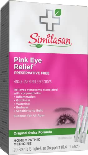 Similasan Pink Eye Relief Monodose, 20 Count