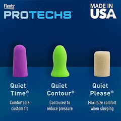 Flents Quiet Please Foam Ear Plugs (50 Pair) Beige