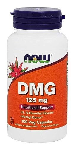 Now Foods DMG (Dimethylglycine) 125mg 100vcap