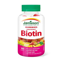 Jamieson High Potency Biotin Gummies 100 Gummies