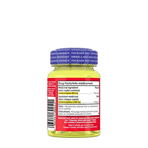 Arthritis Pain Reliever Acetaminophen 650mg - Zecoya