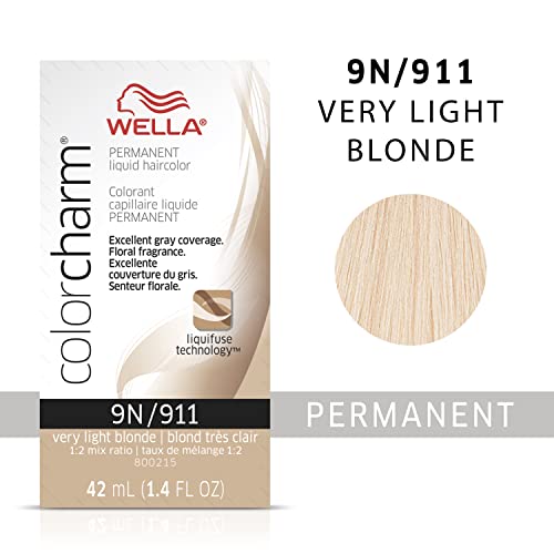 Wella ColorCharm Liquid, 9N Very Light Blonde