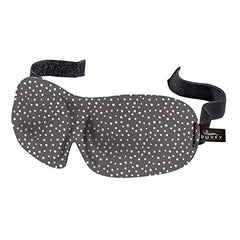 Bucky 40 Blinks No Pressure Printed Eye Mask for Travel & Sleep, Granite Dots, One Size