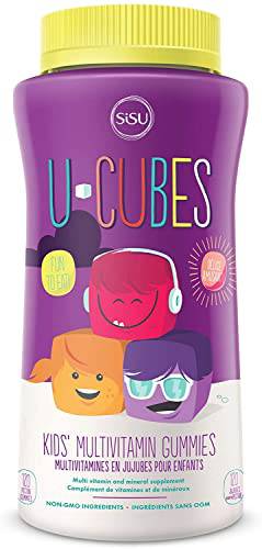 SISU U-Cubes Multivitamin 120 Gummies (Pack of 1)