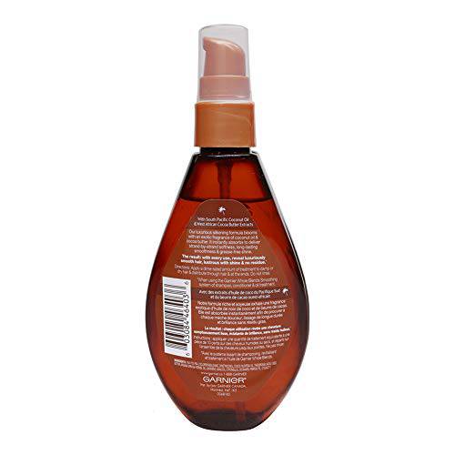 Garnier Whole Blends Coconut Oil & Cocoa Butter Smoothing Oil, 100 ML - Zecoya