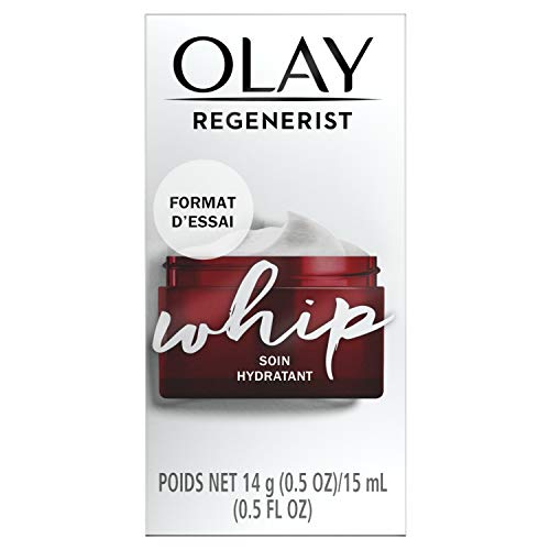 Olay Regenerist Whip Hydrating Face Cream, Face Moisturizer with Vitamin B3, Niacinamide, Trial Size, 15 Milliliters