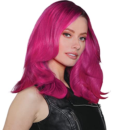 SPLAT Semi Permanent Pink Hair Dye - Long Lasting Vibrant Pink Fetish Punky Colour - 100% Vegan and Sulfate Free Hair Dye Kit 1 Count (Pack of 1)