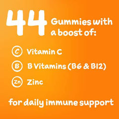 Emergen-C Junior Vitamin C Gummy Supplement, Kid's Vitamins Berry Bash, 44 Gummies